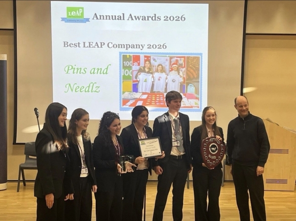 Piins and Needlz:  LEAP 2026 Overasll Winners